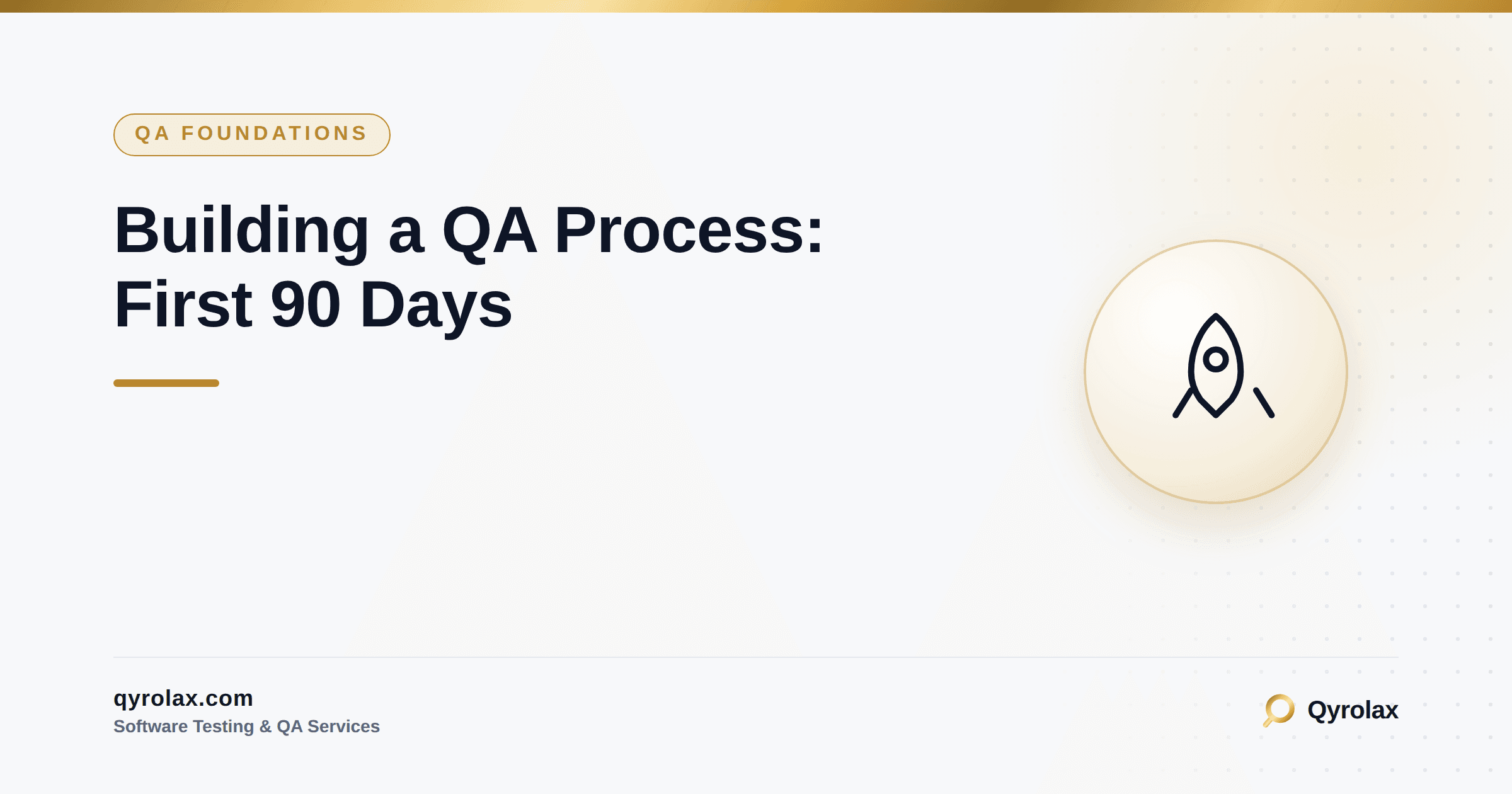 Startup team building a QA process with a 90-day testing roadmap