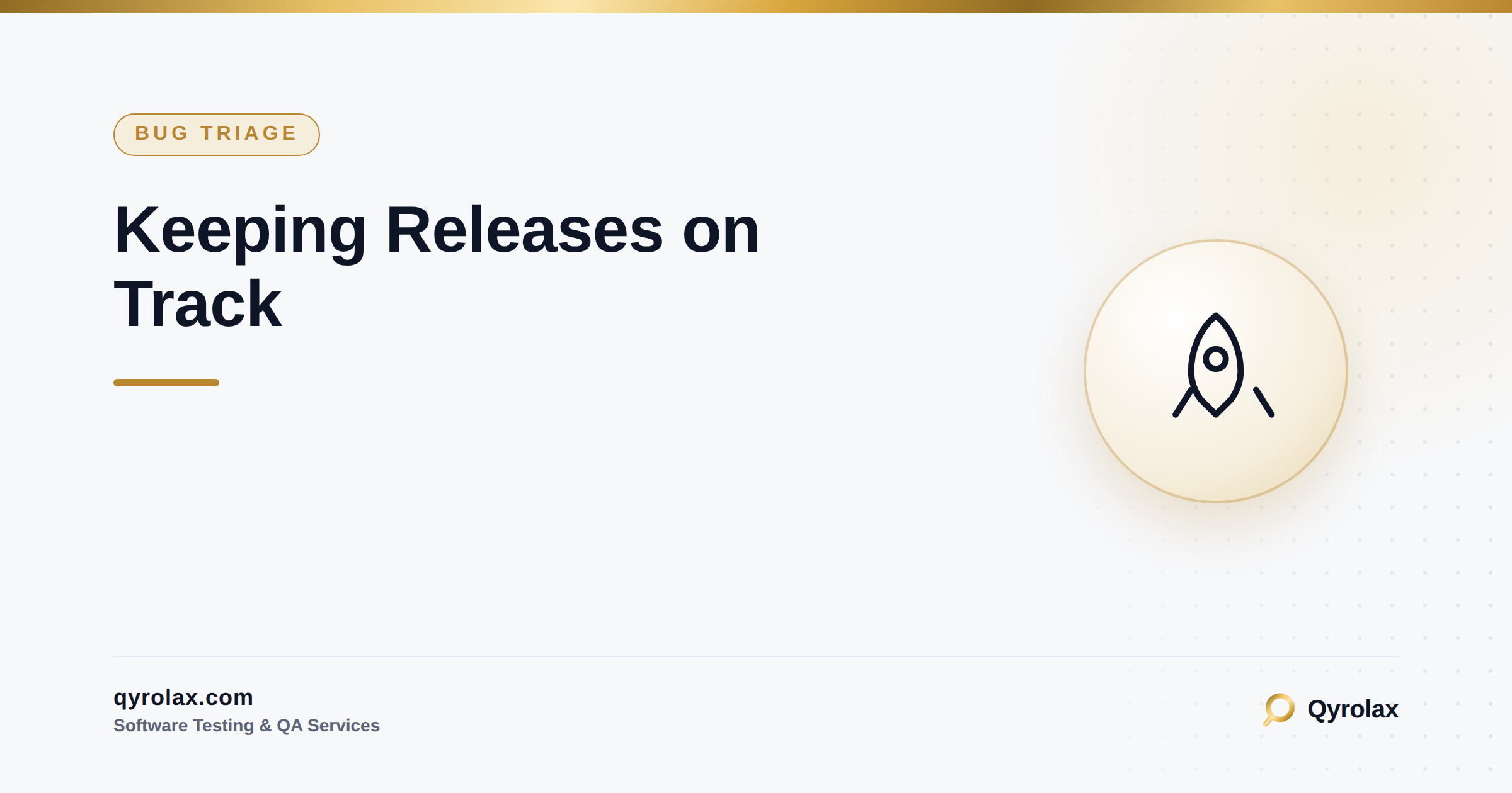 Keeping Releases On Track