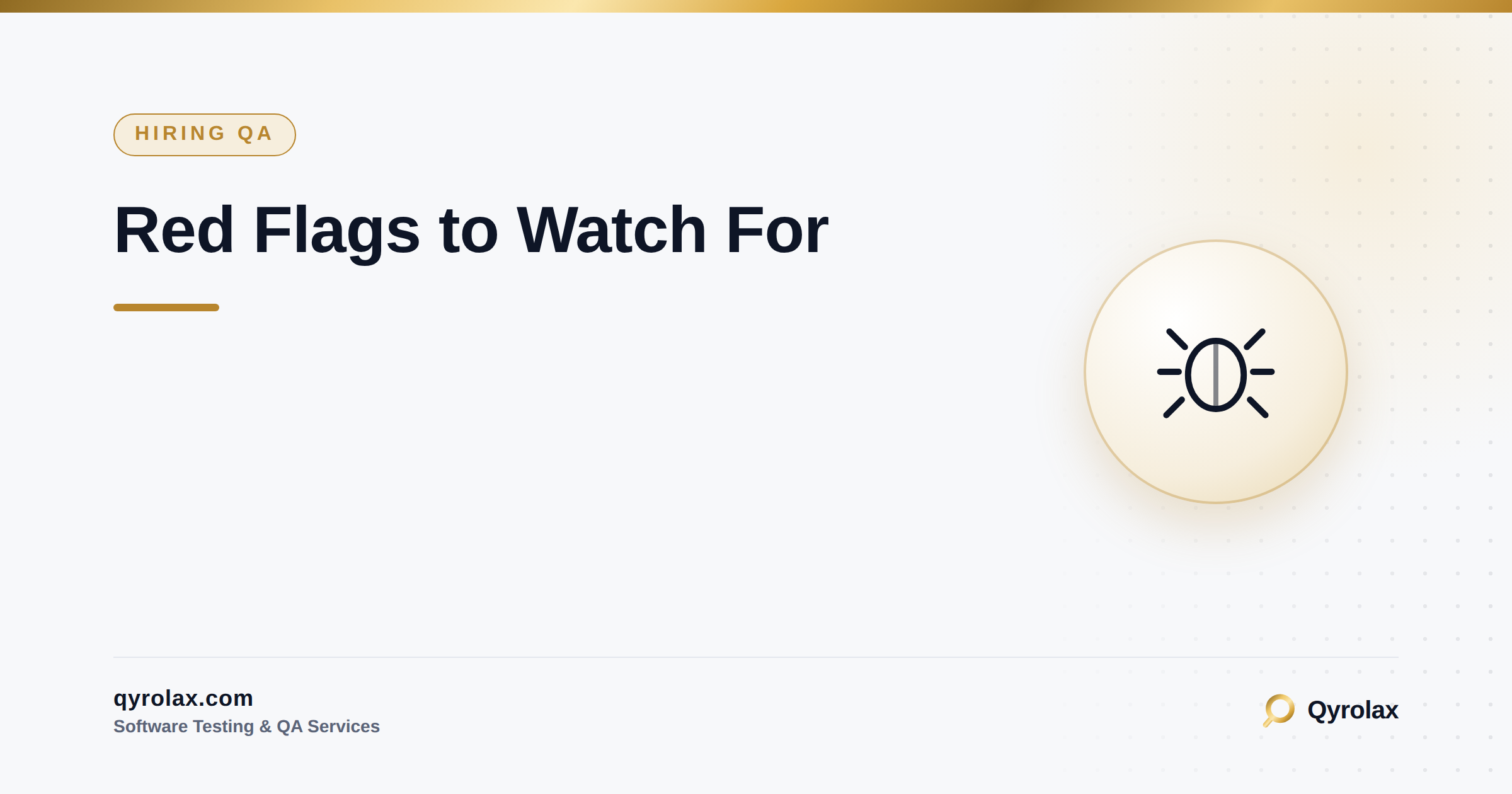 Red Flags To Watch