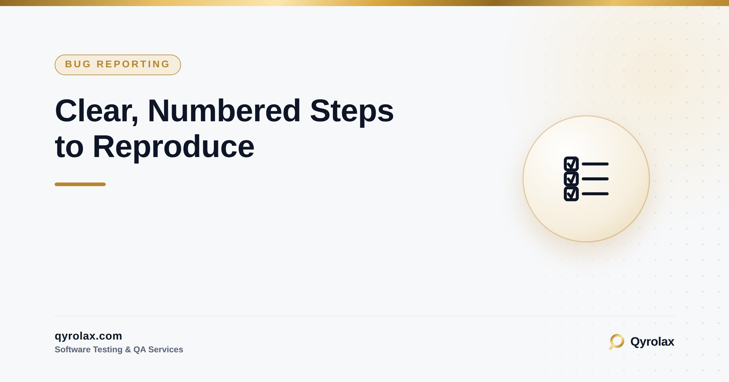 Steps To Reproduce