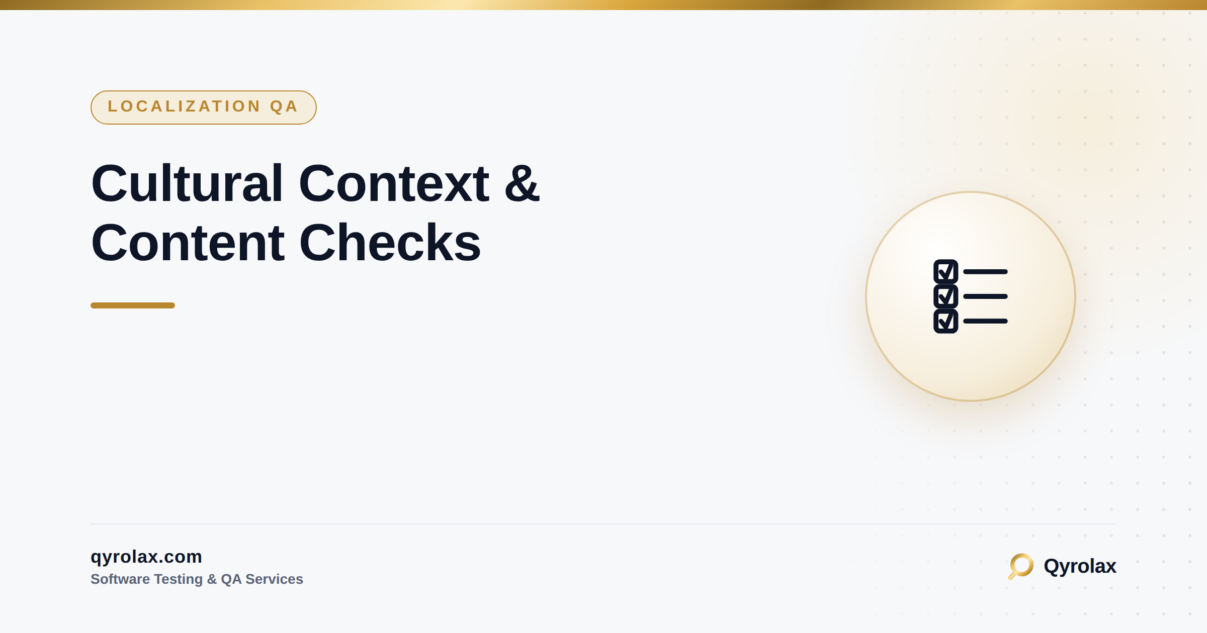 Cultural Context Checks