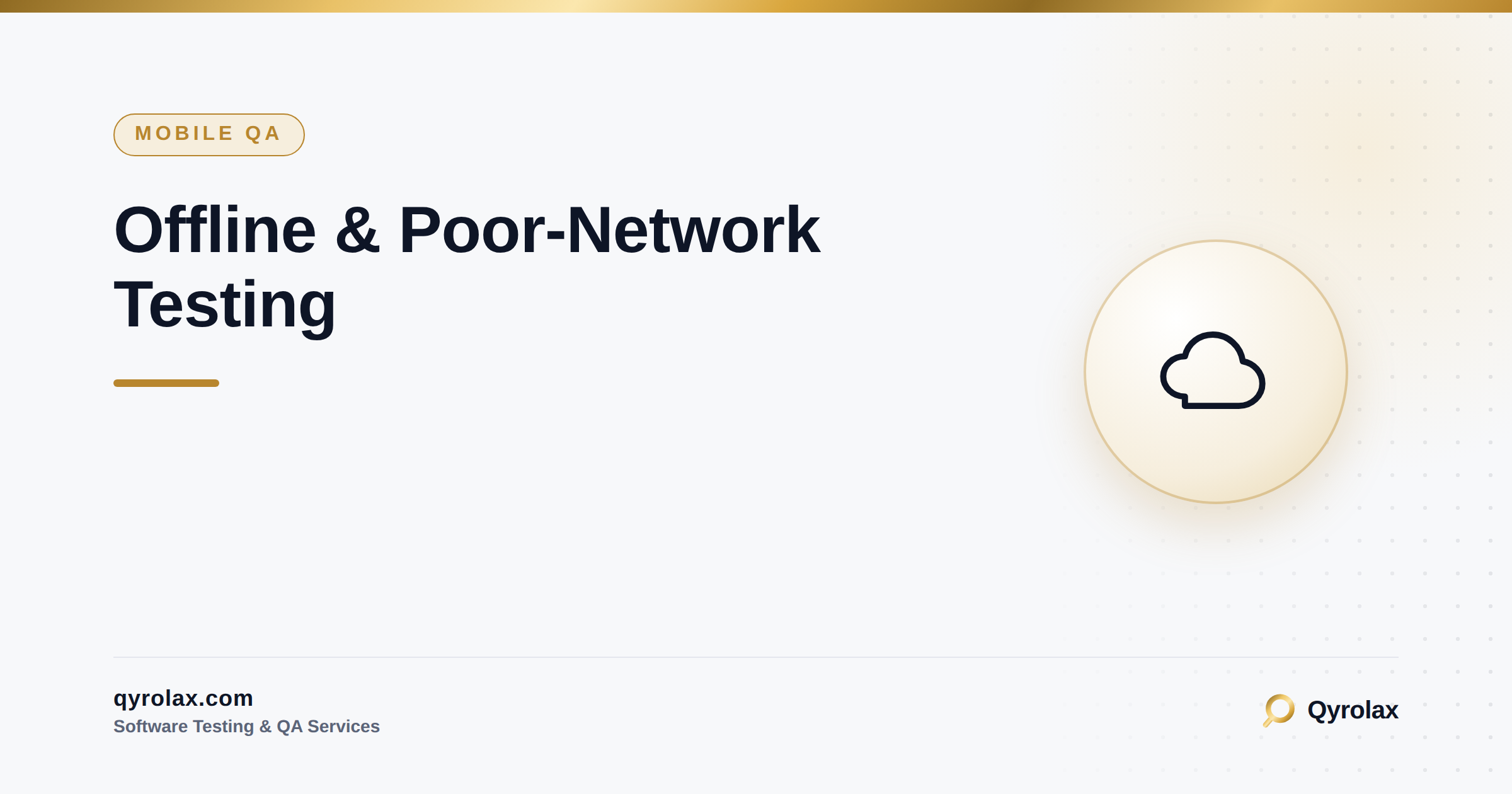 Offline And Network Testing