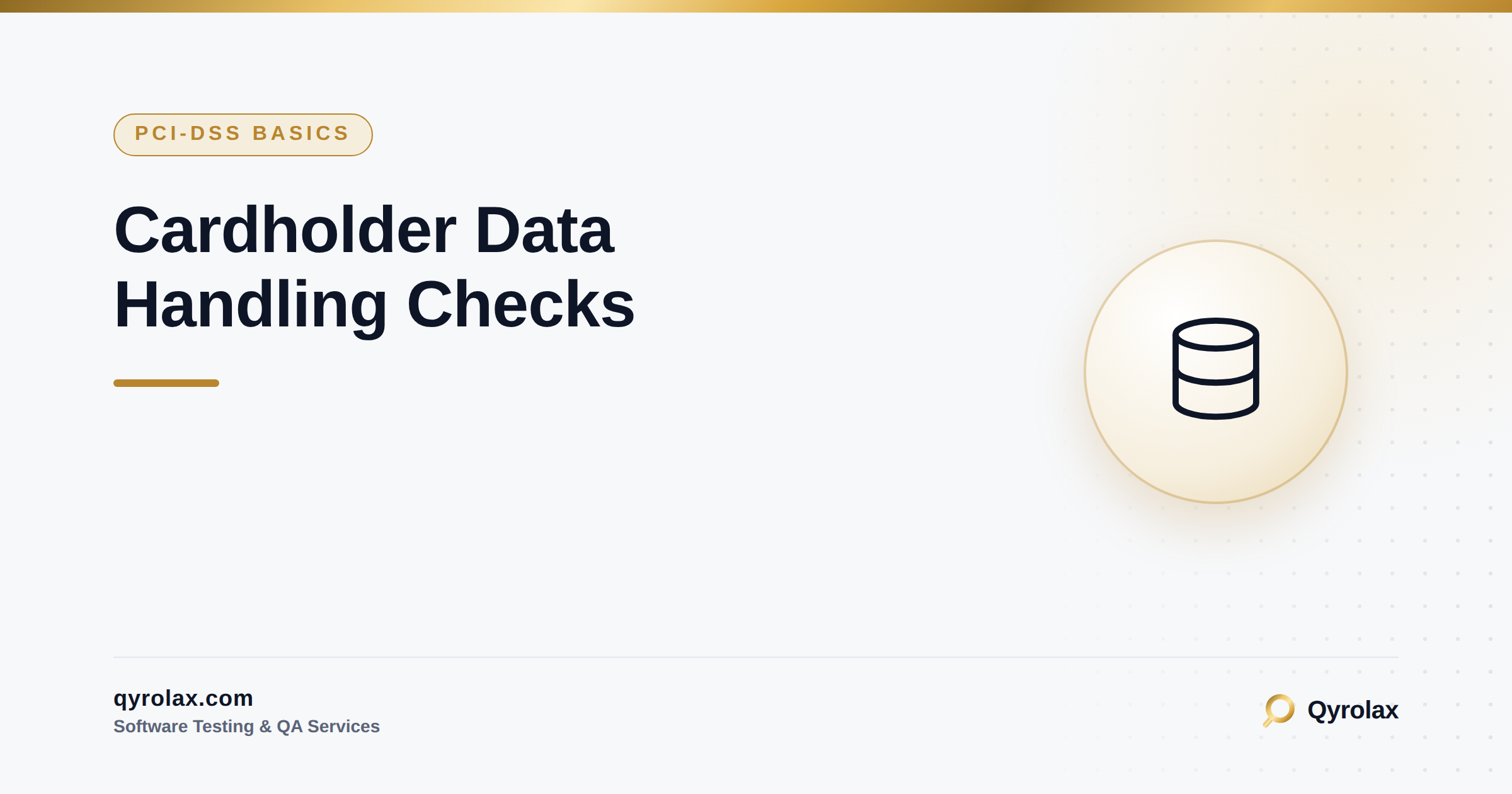 Cardholder Data Handling