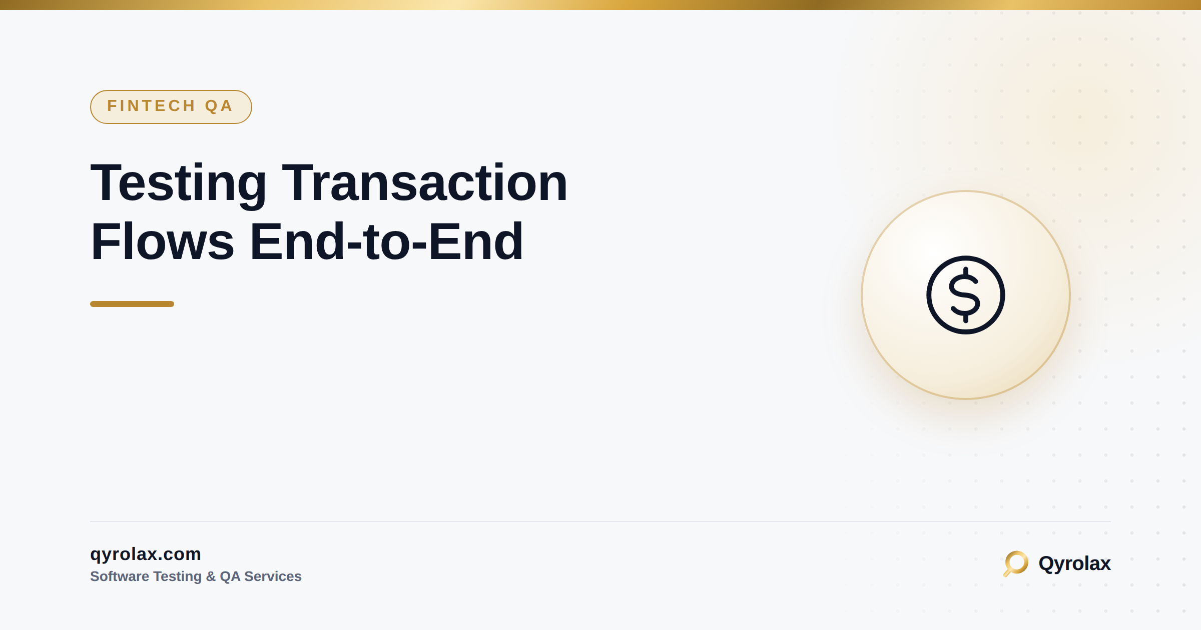 Testing Transaction Flows