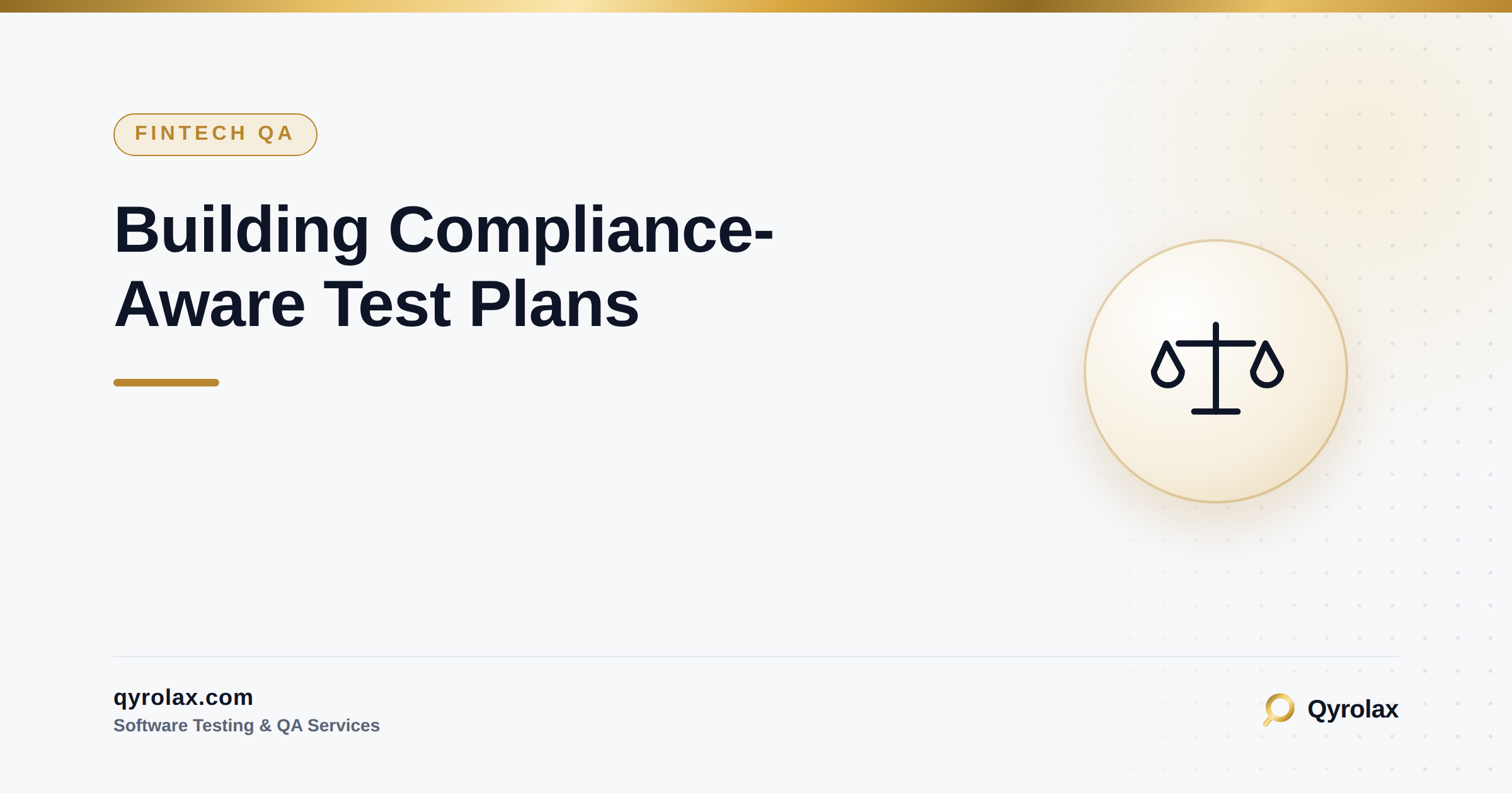 Compliance Aware Qa