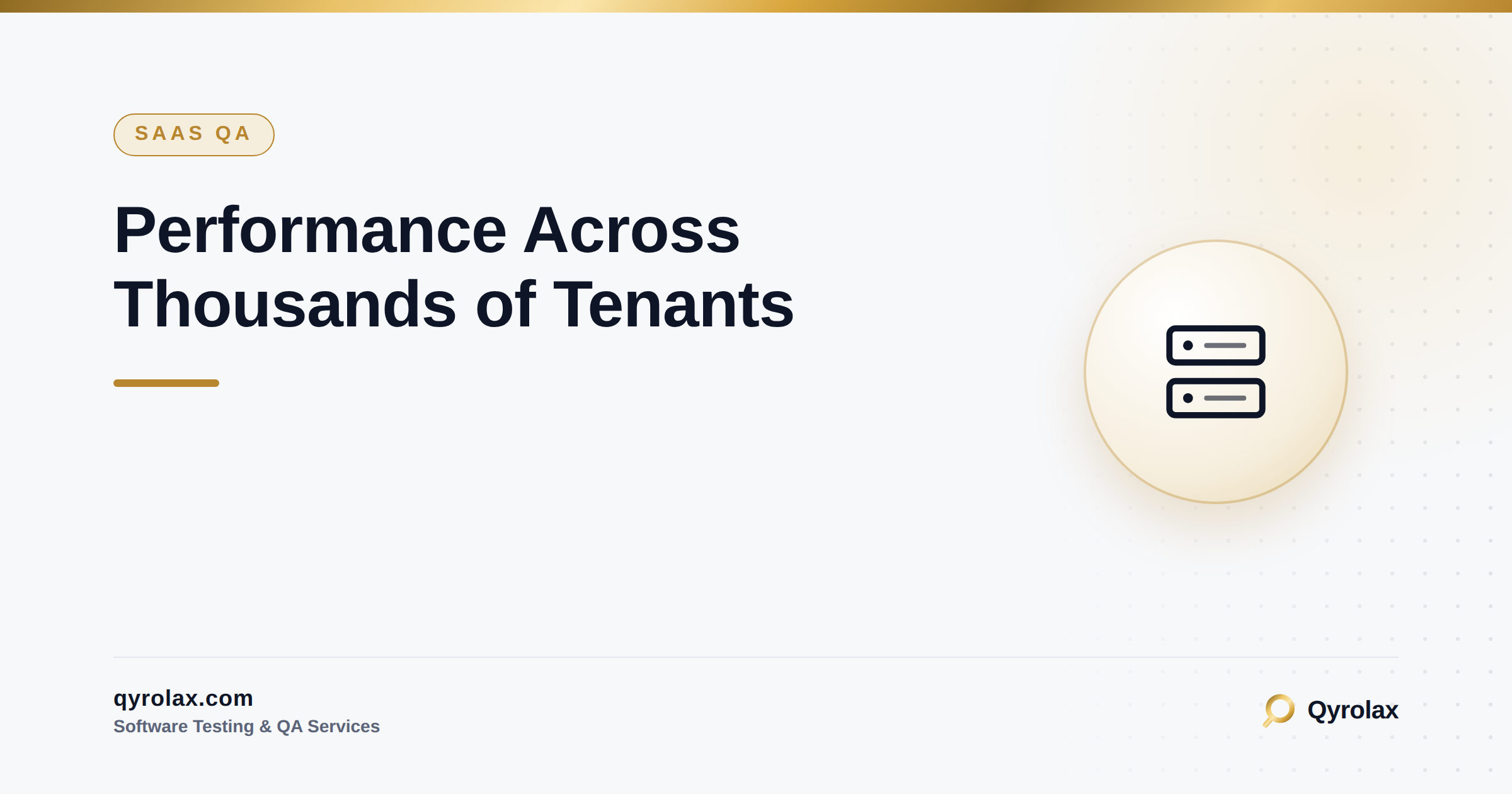Scaling Across Tenants