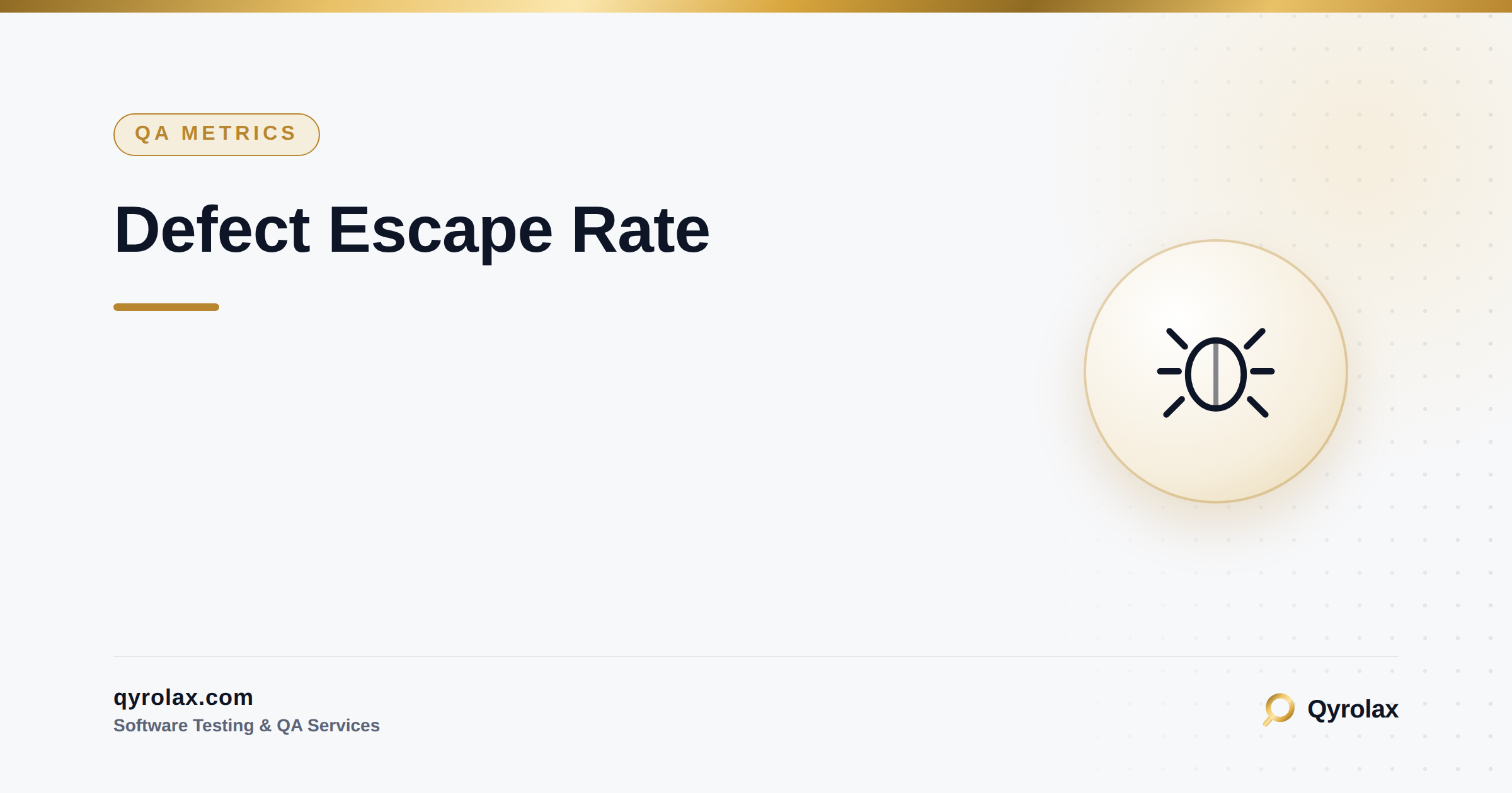 Defect Escape Rate