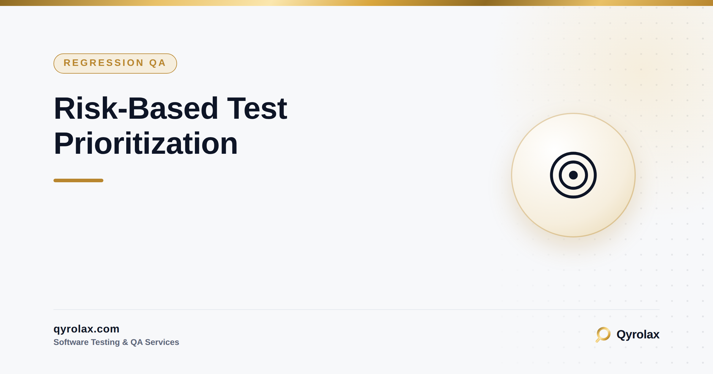 Risk Based Prioritization