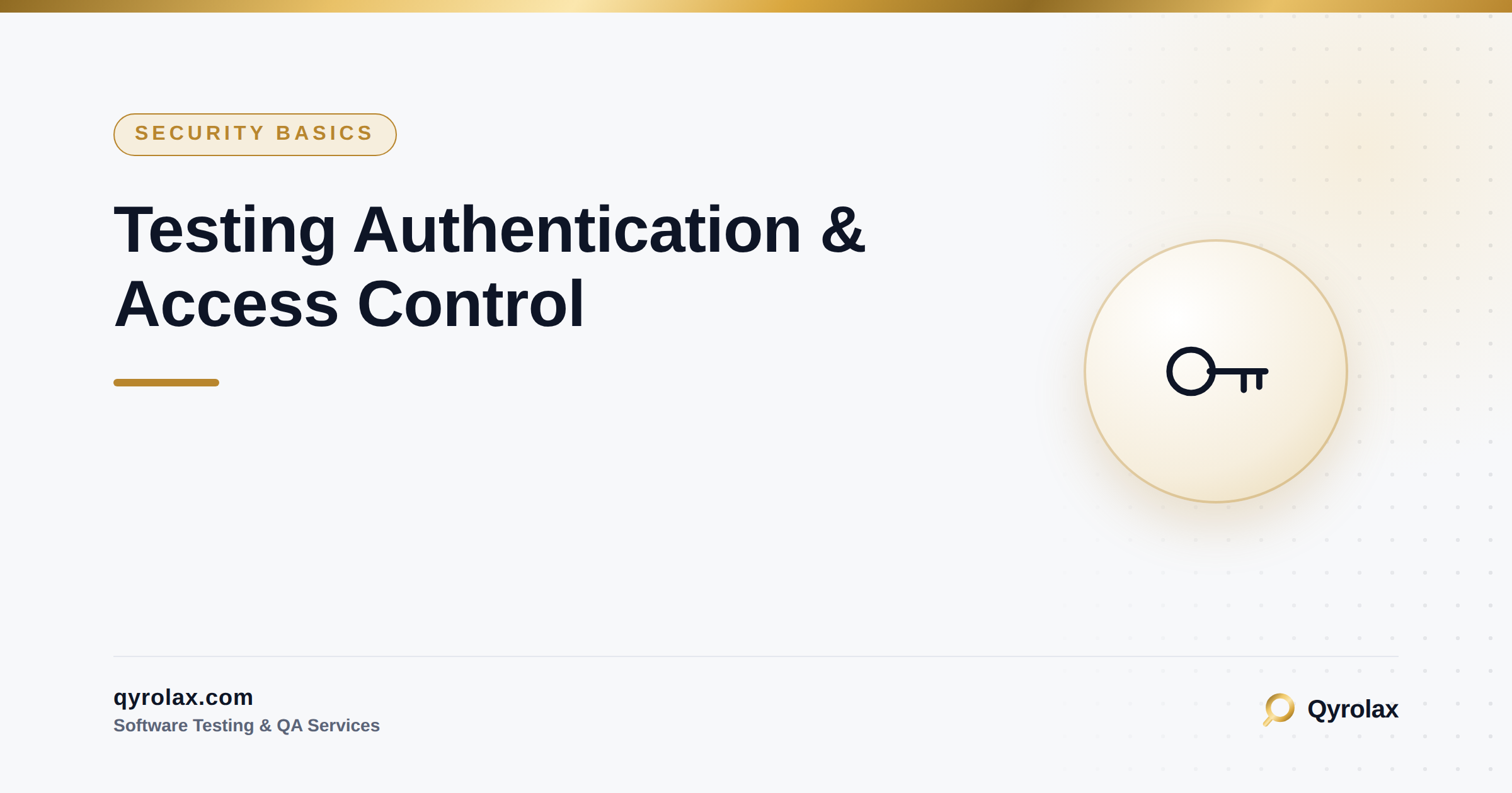 Authentication Testing