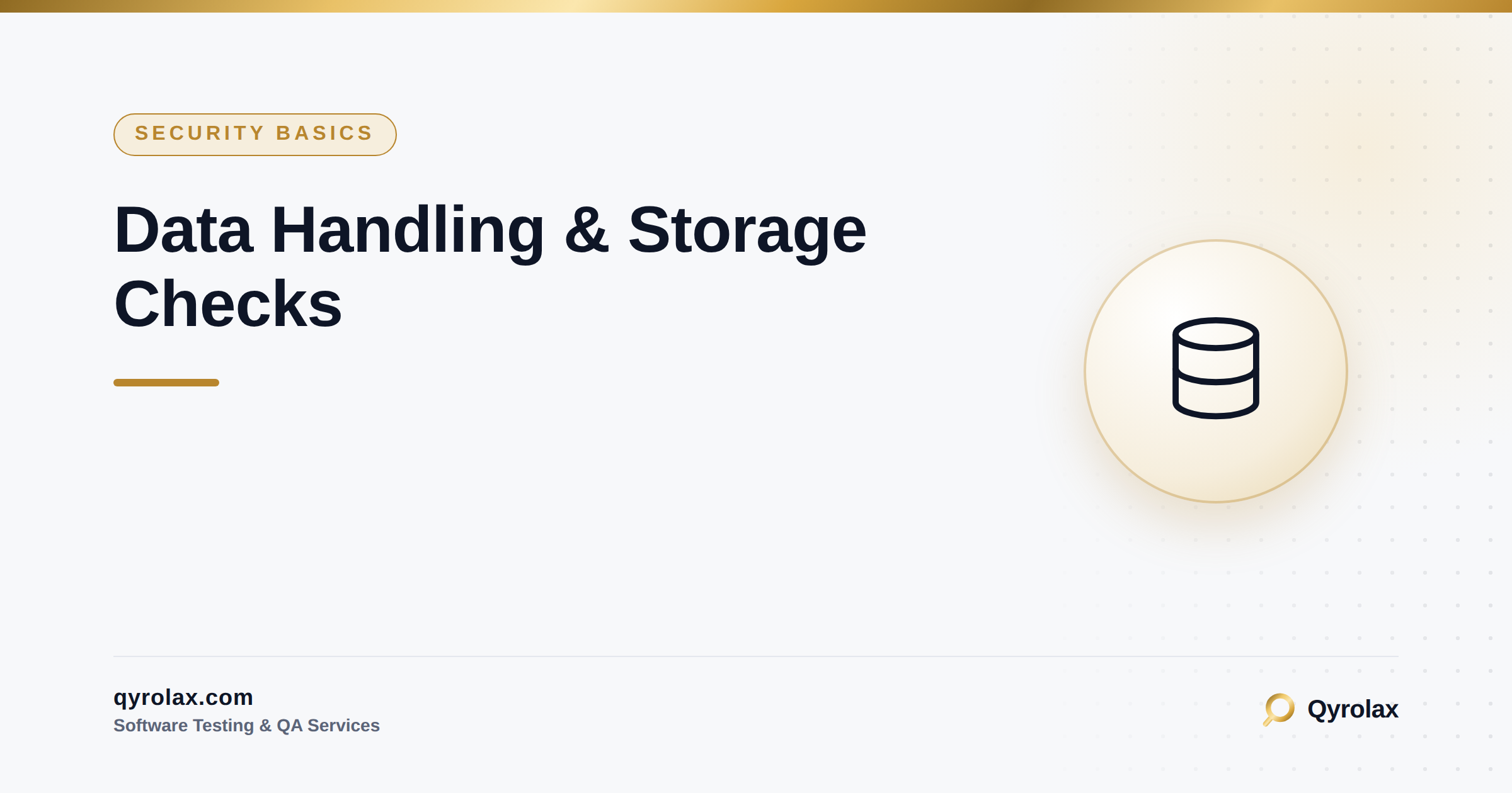 Data Handling Checks