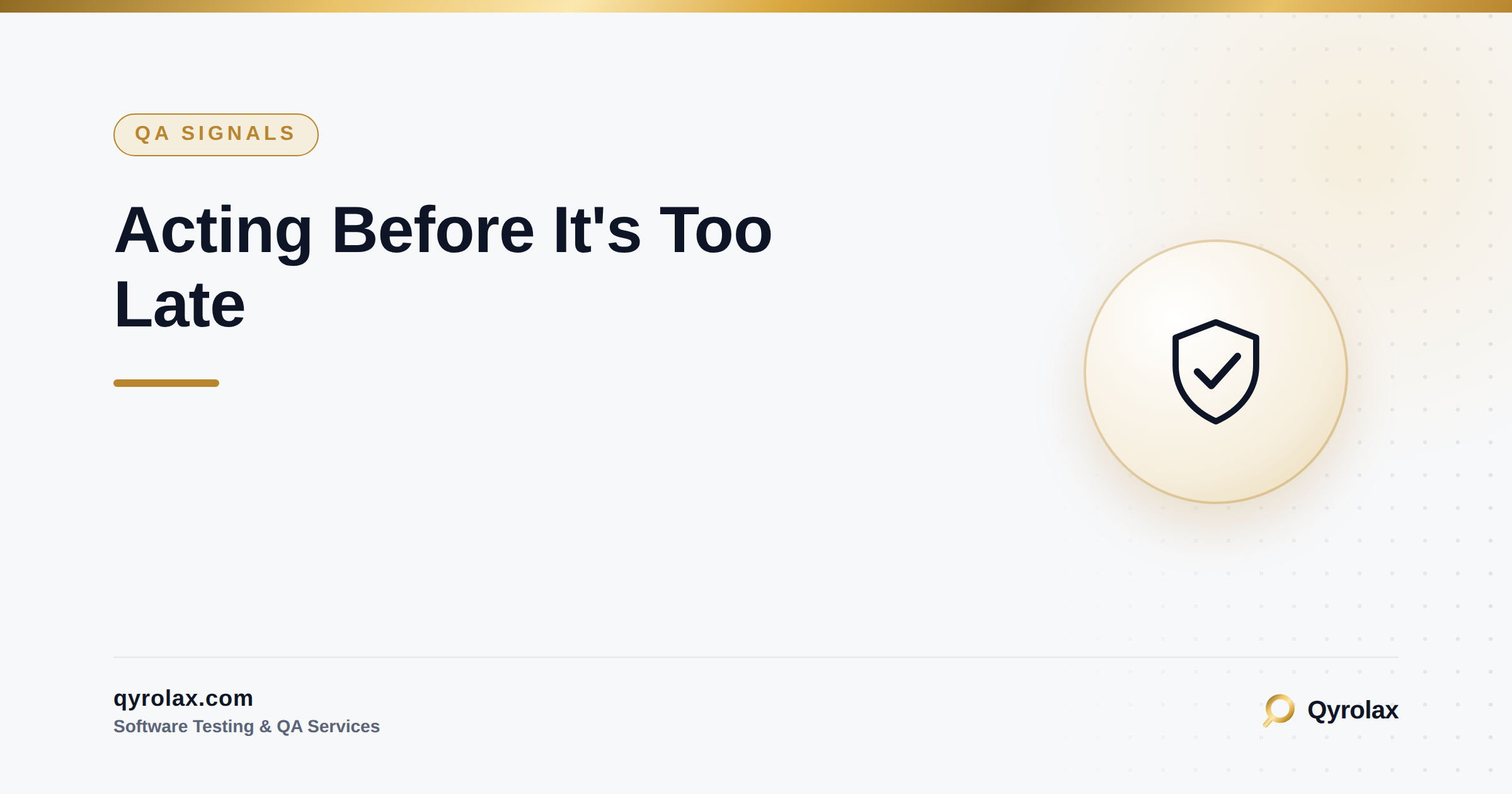 Before Its Too Late