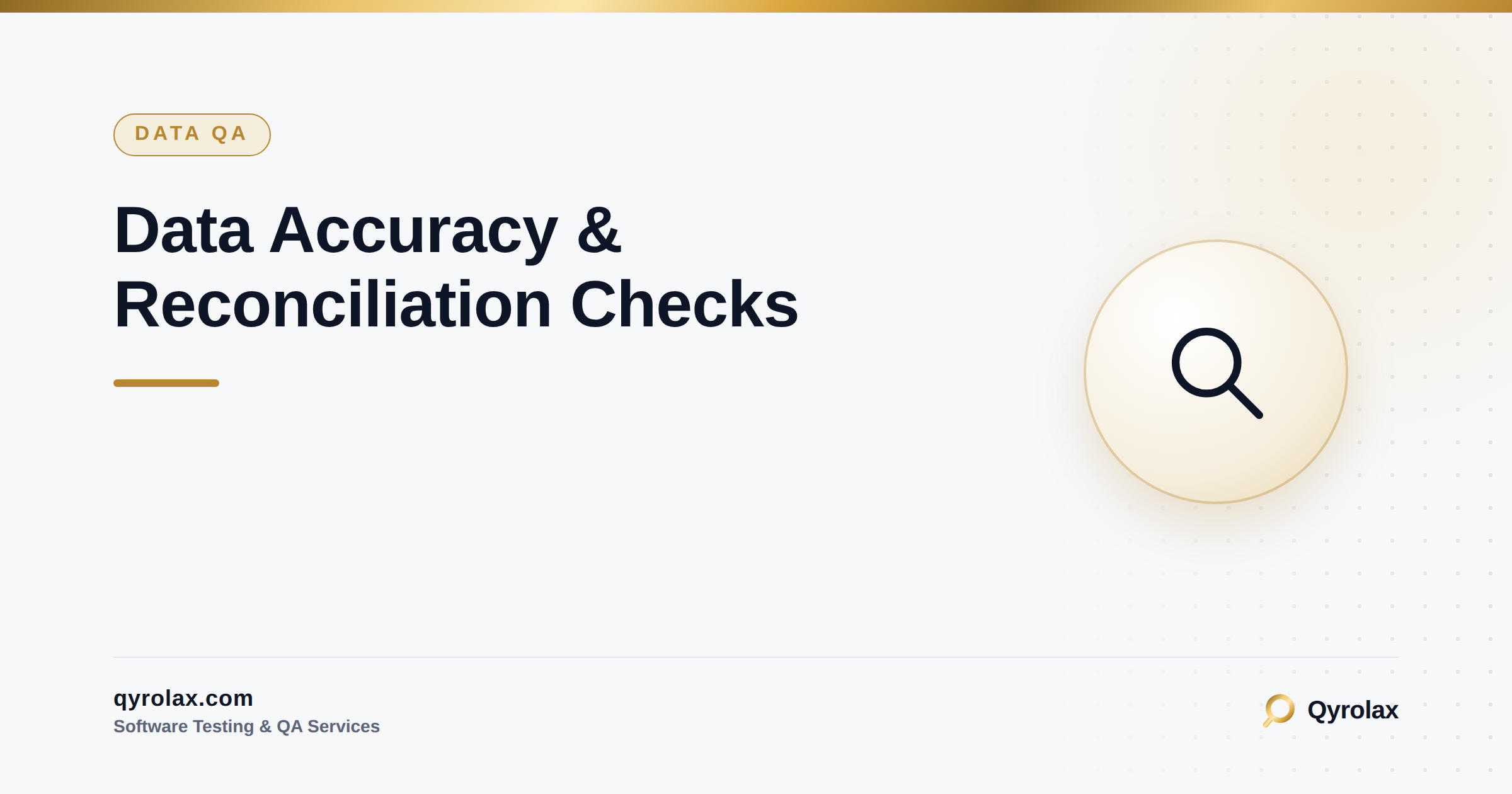 Data Accuracy Checks