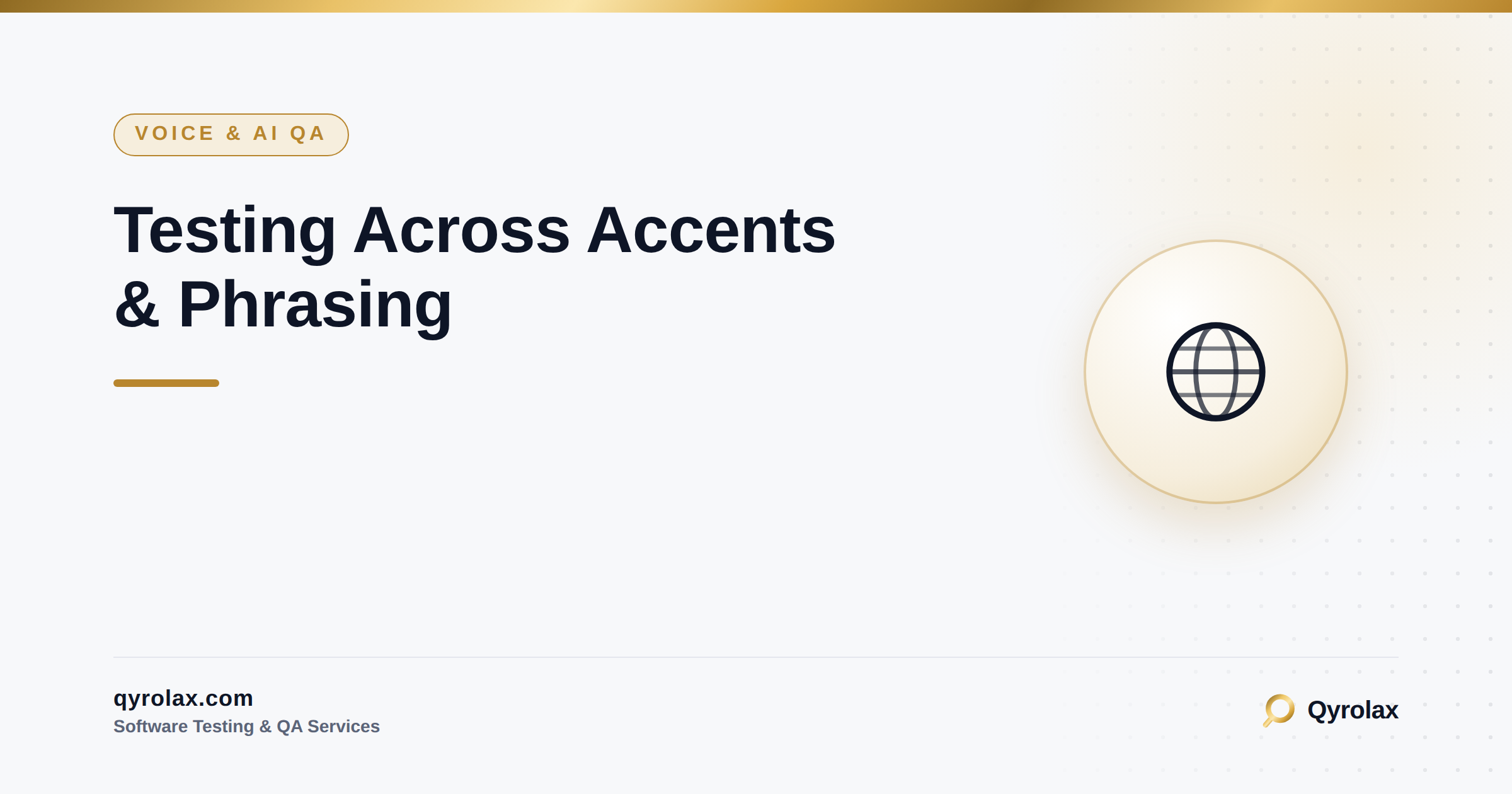 Multi Accent Testing