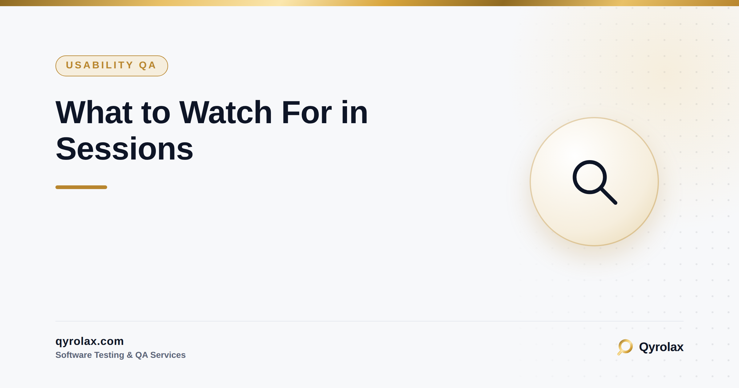 What To Watch For
